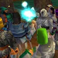 The Essence of Enchantment begins to emit a soft blue light, and you feel an oily sensation in the back of your mind.