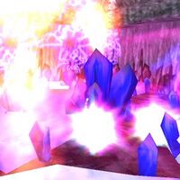 Crystal Marker at bottom of dungeon.