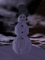 Snowman vendor