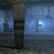 Area before the Shadow-twisted passages