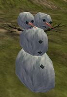Two Headed Snowman