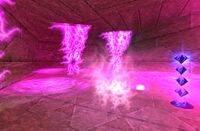 The lightning Wisp Room in 130+