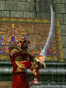 Red Rune Silveran Greatsword