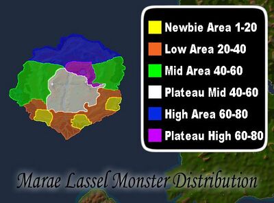 Marae Lassel Spawn Distribution