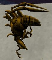 A Pet Olthoi Soldier from the Dead of Winter event, December 2010 and the Present Dilemma event, December 2011.