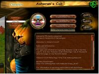 Character Login Screen