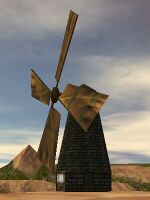 Windmill outside the Platinum Legion Keep