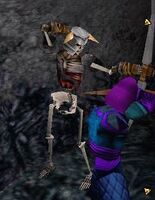 Armored Skeleton Lord Artwork - Before