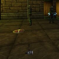 Floor spawn of hammer and shield.