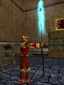 Shadowfire Isparian Two Handed Spear