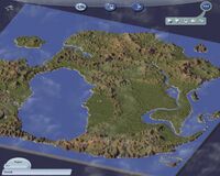 A Simcity 4 Map of Dereth.