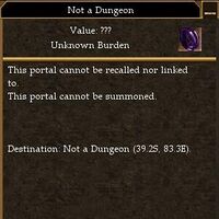 Not a Dungeon