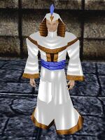 Those who saved Asheron got a white robe.